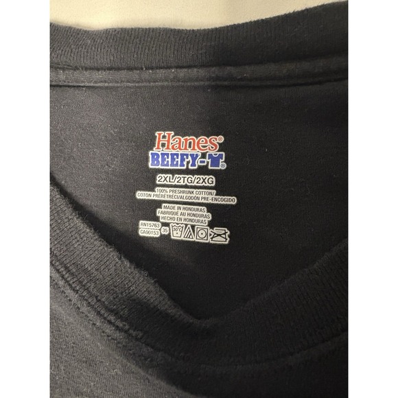 Garth Brooks World Tour 2015-16 T Shirt Men's Size 2XL Black Short Sleeve - Picture 3 of 7